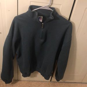 russell athletic half zip